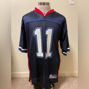 Vtg Starter Drew Bledsoe New‎ England Patriots #11 Authentic Jersey Men's Medium